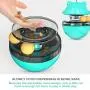 QAZSE Cat Puzzle Feeder Toy Tumbler Treat Interactive Food Dispenser Slow Feeding Cat Toy with Cat Wand