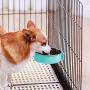 Petworld Paragon Detachable 2in1 Dog Crate Water Bowl no Spill Removable Hanging-on Dog Food Bowls Stainless Steel pet Feeder Suitable for Dog Cat Rabbit Bird
