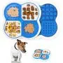 LATTCURE Dog Slow Feeder Bowls,Non Slip with Suction Cup,Anti-gulping pet Slower Food Feeding Dishes Boredom Anxiety Reduction Perfect for Food Treats Yogurt Peanut Butter LATTCURE Dog Slow Feeder Bowls,Non Slip with Suction Cup,Anti-gulping pet Slower Food Feeding Dishes Boredom Anxiety Reduction Perfect for Food Treats Yogurt Peanut Butter
