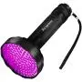 Anipaw Black Light Flashlight, 128 LED 395 nM Ultraviolet Blacklight Flashlights Detector for Dog Urine For Dog/Cat Urine,Dry Stains,Bed Bug, Matching with Pet Odor Eliminator