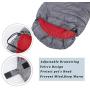 VanRolldex Dog Sleeping Bag, Waterproof Travel Warm Portable Dog Bed with Storage Bag for Indoor Outdoor Warm Camping Hiking Backpacking