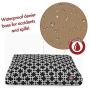 Majestic Pet Gray Links Medium Rectangle Indoor Outdoor Pet Dog Bed with Removable Washable Cover Products