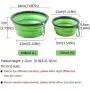 No/Brand 350ML/1000ML Folding Pets Slow Food Bowl,Silicone Pet Feeding Dish Toys Outdoor