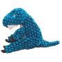 KONG Dynos T-Rex Blue Dog Toy, X-Small