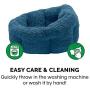 Furhaven Pet Dog Bed - Cooling Gel Memory Foam Faux Fleece and Chenille Soft Woven Traditional Sofa-Style Living Room Couch Pet Bed with Removable Cover for Dogs and Cats