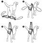 metric usa / Comfort Fit Pets ● Dog Lifting Harness for Rear Legs ● Soft Padded Dog Support Harness Adjustable Straps to Help Lift Dogs Rear