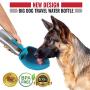 PupFlask Portable Water Bottle | 27 or 40 OZ Stainless Steel | Convenient Dog Travel Water Bottle Keeps Pup Hydrated | Portable Dog Water Bowl & Travel Water Bottle For Dogs