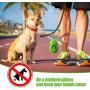 Weewooday 3 Pieces Dog Waste Bags Holder Leash Poop Waste Bag Holder Dispenser Waste Bag with Dog Poop Waste Bags for Walking Running with Dog, 3 Styles