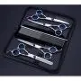 Pet Grooming Scissors Set, Professional 5 Pieces Stainless Steel Pet Trimmer Kit Used for Dog or Cat with 7.5-inch Cutting Scissors, Thinning Shear, Curved Scissors, Grooming Comb Pet Grooming Scissors Set, Professional 5 Pieces Stainless Steel Pet Trimmer Kit Used for Dog or Cat with 7.5-inch Cutting Scissors, Thinning Shear, Curved Scissors, Grooming Comb