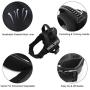 Fairwin Emotional Support Dog Vest Harness for Service Dog - Adjustable Nylon with Removable Reflective Patches for Emotional Support Dogs Large Medium Small Sizes