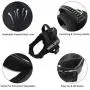 Fairwin Emotional Support Dog Vest Harness for Service Dog - Adjustable Nylon with Removable Reflective Patches for Emotional Support Dogs Large Medium Small Sizes