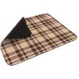Old Fashioned Check Plaid Pattern Scottish Tartan Inspired Geometric Design Square Mouse Pad style19 1822cm