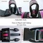 WEZVIX Dog Harness and Leash Set, Pet Harness with Leash Adjustable Outdoor Pet Vest Set Reflective Oxford Material Vest Harness for Small Medium Large Dogs Easy to Control