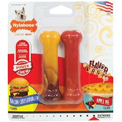 Nylabone Flavor Frenzy Power Chew Twin Pack