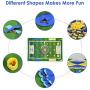 SlowTon Dog Snuffle Mat, Feeding Mat Puppy Nose Work Blanket Training Pad Pet Toy Slow Feeder Fun to Use Non Slip Activity Mat Encourage Natural Foraging Skill Stress Release (39.3” x 25.5”)