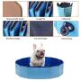 TOTTPED Portable Bathtub Dog Bathing Pool-cCollapsible Pet Swimming Pool-Bathtub Round Pool-with Bath Brush