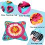 Snuffle Mat，Dog Puzzle Toys，Snuffle Mat for Dogs Rainbow Medium Small Pet Machine Washable Indoor Game Feed Treat Food Interactive Dispensing