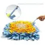 YUNNARL Snuffle Mat Premium Quality Dog Feeding Mat Easy to Fill Cat Feeding Mat Training Feeding Stress Release Pad Durable and Machine Washable Pet Snuffle Mat Perfect for Any Breed (15.7'' x 15.7'') YUNNARL Snuffle Mat Premium Quality Dog Feeding Mat Easy to Fill Cat Feeding Mat Training Feeding Stress Release Pad Durable and Machine Washable Pet Snuffle Mat Perfect for Any Breed (15.7'' x 15.7'')