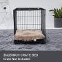 ANWA Dog Bed Medium Size Dogs, Washable Dog Crate Bed Cushion, Dog Crate Pad Large Dogs