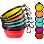 ME.FAN Collapsible Dog Bowl Travel Portable Dog Bowl(12oz) Silicone Foldable Travel Bowl/Pet Food Bowl/Cat Water Bowl/Silicone Pet Expandable Bowls + Carabiners Per Set ME.FAN Collapsible Dog Bowl Travel Portable Dog Bowl(12oz) Silicone Foldable Travel Bowl/Pet Food Bowl/Cat Water Bowl/Silicone Pet Expandable Bowls + Carabiners Per Set