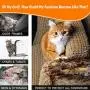 yongjoy Cat Furniture Protector, Self Adhesive Pads for Cat Dog Claw(Set of 12), Cat Couch Protector Without Pins, Cat Scratch Deterrent for Your Home Protection,17 x 12 Inches, Residue-Free