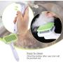 PAOPO Pet Brushes for Cats and Dogs,Self Cleaning Slicker Brush Easy to Clean Pet Deshedding Grooming Tools Effective Solve Troubles of Pet Hair Knots and Dander Dirt