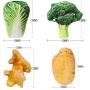Pet Cat Toy Plush Canvas Bite Toys Catnip Cat Cite Vocal Creative Simulation Vegetable Chicken Bone Toy Chew Squeak Toy 41 A1