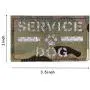 jujupups 2x3.5 Reflective Service Dog Ask to Pet Tactical Patchs Hook-Fastener Backing (Multicam) jujupups 2x3.5 Reflective Service Dog Ask to Pet Tactical Patchs Hook-Fastener Backing (Multicam)