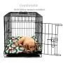 DayDayFun Geometric Pet Mat for Crate Japanese Grid Pattern with Abstract Shapes in Circles Traditional Motifs pet Bed Warmer Grey White