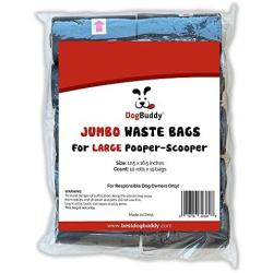 DogBuddy Pooper Scooper Jumbo Refill Bags, 150 Bags