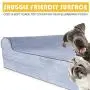 5.5 Inch Thick High Grade Orthopedic Memory Foam Dog Bed With Pillow and Easy to Wash Removable Cover with Anti-Slip Bottom. Free Waterproof Liner Included - for Large Breed Dogs 5.5 Inch Thick High Grade Orthopedic Memory Foam Dog Bed With Pillow and Easy to Wash Removable Cover with Anti-Slip Bottom. Free Waterproof Liner Included - for Large Breed Dogs