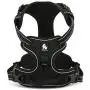 Truelove Dog Harness TLH5651 No-Pull Reflective Stitching Ensure Night Visibility, Outdoor Adventure Big Dog Harness Perfect Match Puppy Vest (Black,L) Truelove Dog Harness TLH5651 No-Pull Reflective Stitching Ensure Night Visibility, Outdoor Adventure Big Dog Harness Perfect Match Puppy Vest (Black,L)