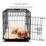 DERICOR Dog Bed Crate Pad Machine Washable
