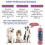 YUUP! Italy Home & Professional Cat and Dog Shampoo for Dark Black Coats - Antioxidating & Glossing & Detangling & Reviving Hairs Color(17 oz/ 33.8 oz)