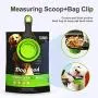 Collapsible Pet Food Scoop Silicone Measuring Cup Bag Clip 2 Pieces Water Snack Travel Bowl for Dogs Cats (1 Cup and 1/2 Cup) Collapsible Pet Food Scoop Silicone Measuring Cup Bag Clip 2 Pieces Water Snack Travel Bowl for Dogs Cats (1 Cup and 1/2 Cup)
