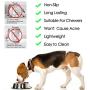 WEDAWN Stainless Steel Dog Bowls,Cat Bowl Water and Food with Rubber Base,Puppy Dishes 8oz 16oz 26oz 30oz for Small/ Medium/ Large Dogs, Cats, Rabbit and Kitten (Set of 2)