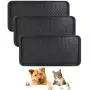 Falflor Pet Food Bowl Tray Multi-Purpose Pet Feeding Mat Non Slip Boot Mat and Tray Floor Protection Indoor Outdoor Multi-Purpose Boot Trays