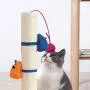 CHARMGIRL 16'' Cat Scratching Post,Durable Cat Dangling Toys Cat Scratcher Pole Sisal Rope Cat Tracking Interactive Toys Scratch Post Tree for Cats Kittens CHARMGIRL 16'' Cat Scratching Post,Durable Cat Dangling Toys Cat Scratcher Pole Sisal Rope Cat Tracking Interactive Toys Scratch Post Tree for Cats Kittens