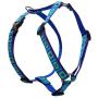 Lupine 3/4 Inch Sea Glass Roman Harness for Small and Medium Dogs