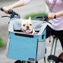 BARKBAY Tactical Dog Harness&Pet Carrier Bicycle Basket Bag Pet Carrier(Camo,S)