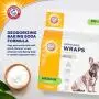 Arm & Hammer for Pets Male Dog Wraps, Size Medium, 12 Count | Ultra-Abosorbent, Adjustable Male Dog Diapers with Leak-Proof Protection and Wetness Indicator (FF13879)