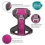 Embark Adventure Dog Harness, Easy On and Off with Front and Back Leash Attachments & Control Handle - No Pull Training, Size Adjustable and Non Choke Embark Adventure Dog Harness, Easy On and Off with Front and Back Leash Attachments & Control Handle - No Pull Training, Size Adjustable and Non Choke