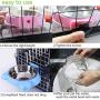 Hamiledyi 2PCS Crate Dog Bowl Pet Cage Bowl Removable Water Food Feeder Bowls with Bolt Holder Stainless Steel Hanging Suitable for Small Pet Dog Cat Bird