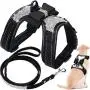 Rhinestone Bling Dog Harness and Pet Leash Reflective Bling Dog Vest with Bow Tie Adjustable Pet Rhinestone Harness for Small Dogs Walking Party Wedding (Black) Rhinestone Bling Dog Harness and Pet Leash Reflective Bling Dog Vest with Bow Tie Adjustable Pet Rhinestone Harness for Small Dogs Walking Party Wedding (Black)