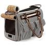 Kenox Fashion Dog Cat Pet Carrier Bags Travel Mesh Tote Handbag