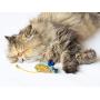 Botanical Pets Catnip Cat Toy Blue Mouse Handmade with Natural Fiber Eco-Friendly Fun Texture & Dental Health Toy for Cats