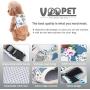 voopet Boho Soft Mesh Cat Harness, Dog Padded Front Vest Harness with Leash, Adjustable Pets No-Pull Walking Harness - Easy Control for Small Dogs & Puppy