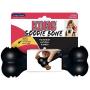 KONG - Extreme Goodie Bone - Durable Rubber Dog Bone for Power Chewers, Black - for Large Dogs