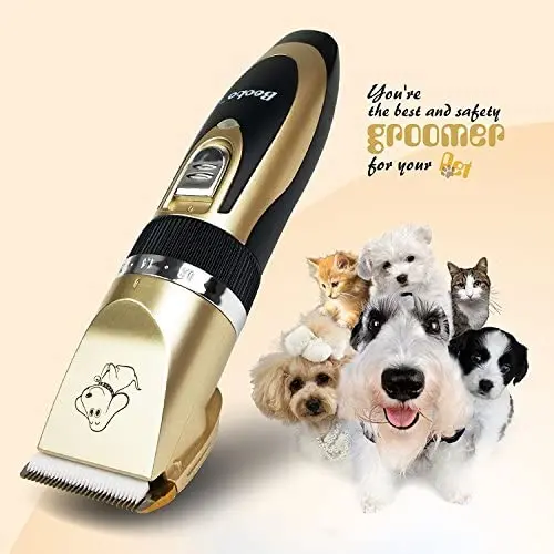 Becko Cordless Low Noise Pet Hair Clippers, for Dog Cat Animals Grooming Hair Trimming Becko Cordless Low Noise Pet Hair Clippers, for Dog Cat Animals Grooming Hair Trimming