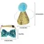 2 Pcs Birthday Hat, Pet Cat Dog Birthday Caps Reusable Headwear Bowknot Party Costume Perfect Dog or Puppy Birthday Gift (Blue) 2 Pcs Birthday Hat, Pet Cat Dog Birthday Caps Reusable Headwear Bowknot Party Costume Perfect Dog or Puppy Birthday Gift (Blue)